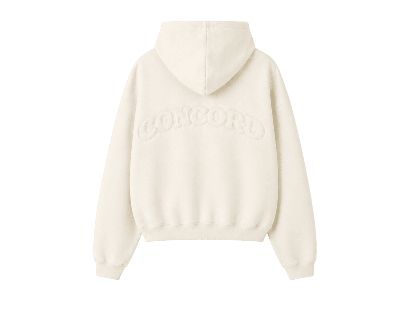 White Hoodie back